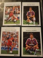 4x Bayern München - handsigniert 90er Jahre