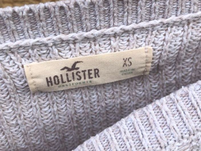 Hollister Pullover & Sweatshirts: Hollister Strickpullover mit Hemd-Einsatz – Gebraucht aus Wädenswil von Pixie_ 4
