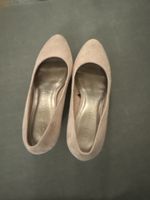 Tamaris Wildleder Pumps, Rosé, Gr. 40, Wie Neu, Herbst
