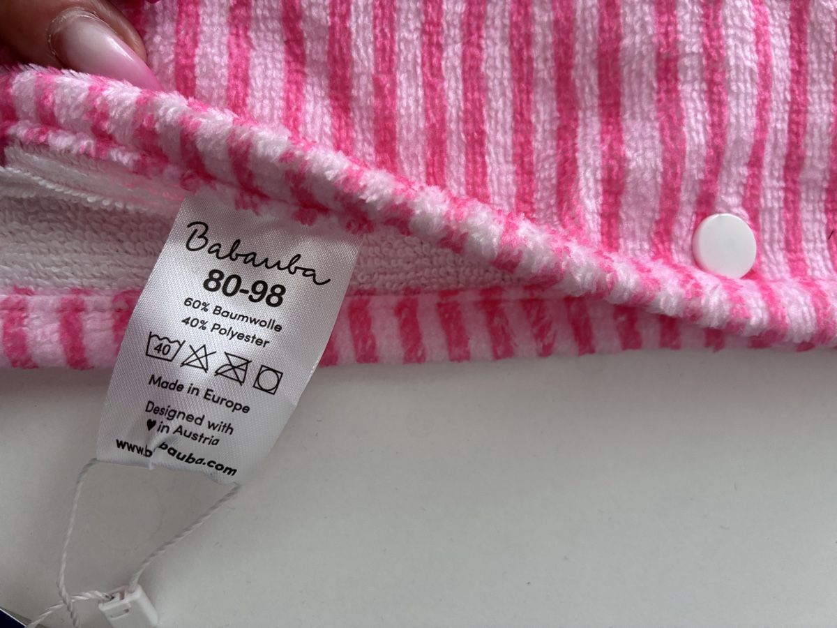 Bademäntel: Babauba Badeponcho Grösse 80-98 NEU – Neu und originalverpackt aus Wahlen b. Laufen von sabichrabi 2