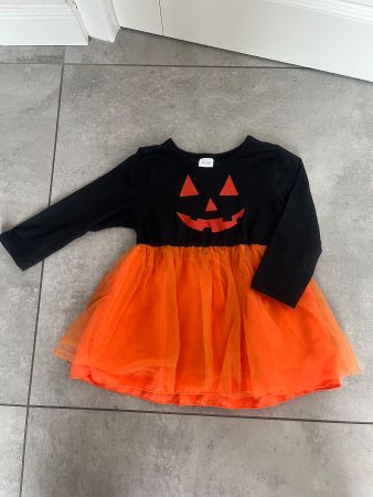 Halloween Kostüm, Kleid Pumpkin, Gr. 80, 12-18 M., w. Neu