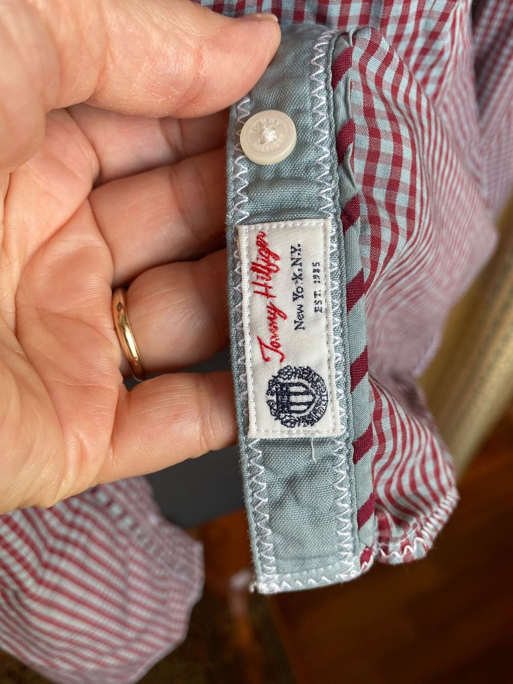 Tommy Hilfiger Chemisiers: TOMMY HILFIGER Westernstyle Blusenhemd Baumwolle – D'occasion à Besazio par lionheart63 4