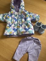 Baby Born Anzug Winterjacke Hose Schuhe 3 Teilig