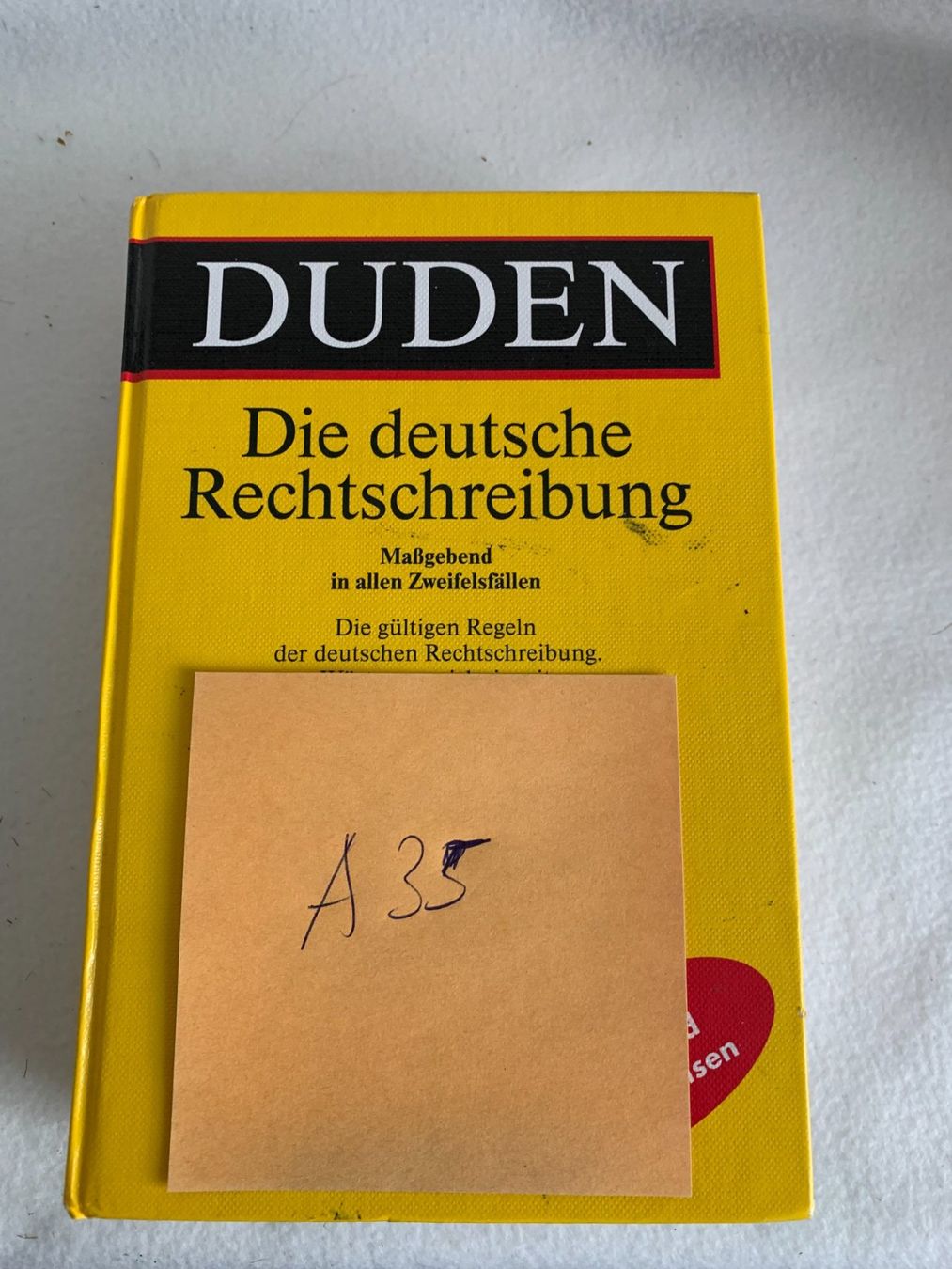 Libri: Gebrauchte Duden deutsche Rechtschreibung   A35 – Usato da Schötz venduto da amore14 4