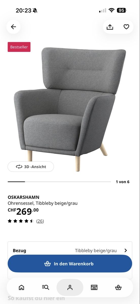 Ikea Poltrone: Ikea Sessel – Nuovo (secondo la descrizione) da Scheuren venduto da dijamaNt12 4