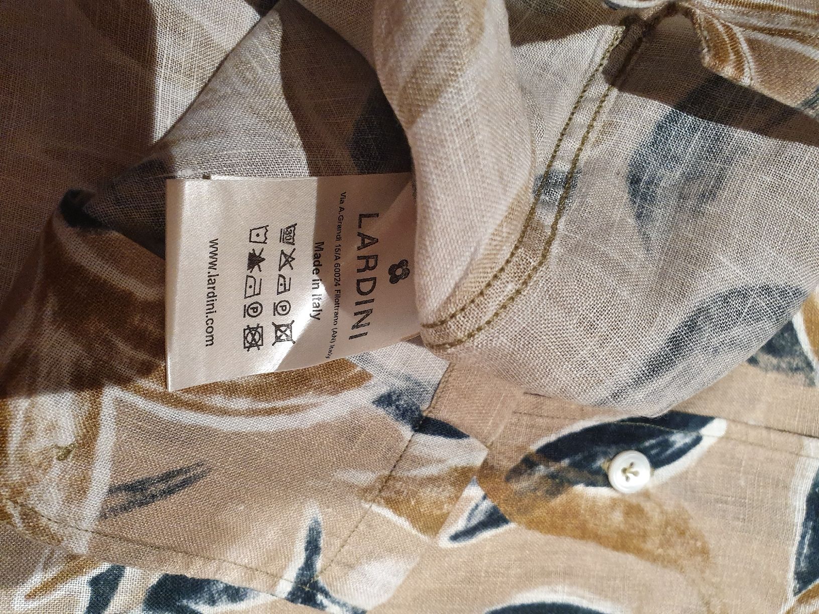 Lardini Chemises: Lardini, Hemd, Leinen, M, Neu – Neuf (Voir description) à Winterthur par Sjull 3