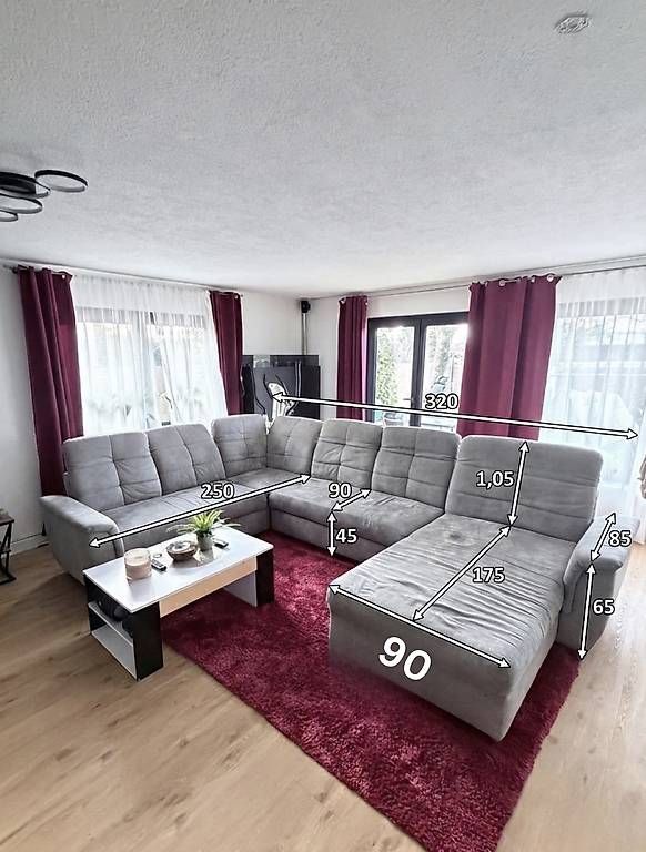 Sofas: Wohnlandschaft / Couch / Sofa  – D'occasion à Kreuzlingen par inf_psb7