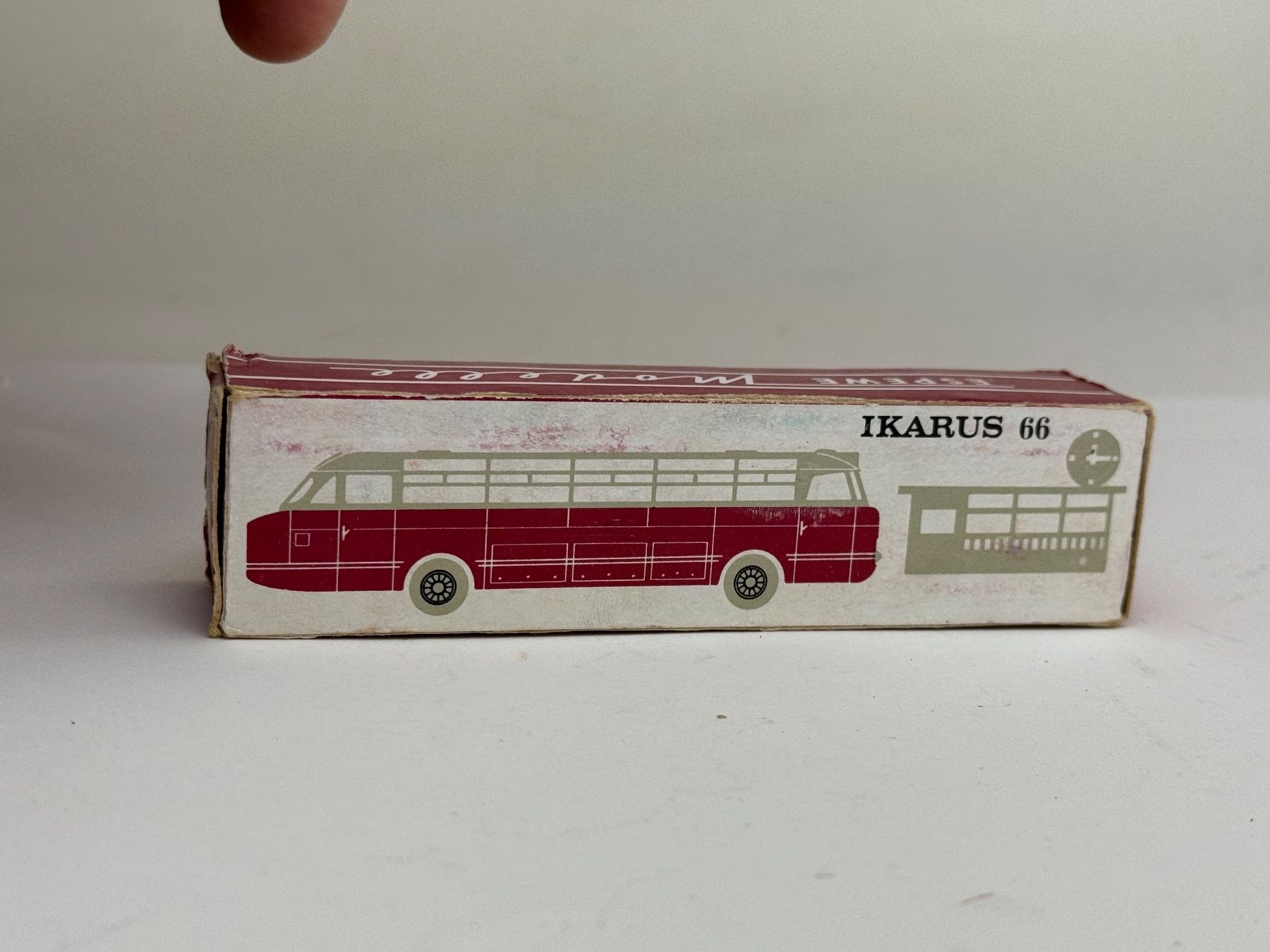 Modellini d'auto: GB3- Espewe Ikarus Bus 66 rot weiss – Usato da Elm venduto da Wikmtz 3