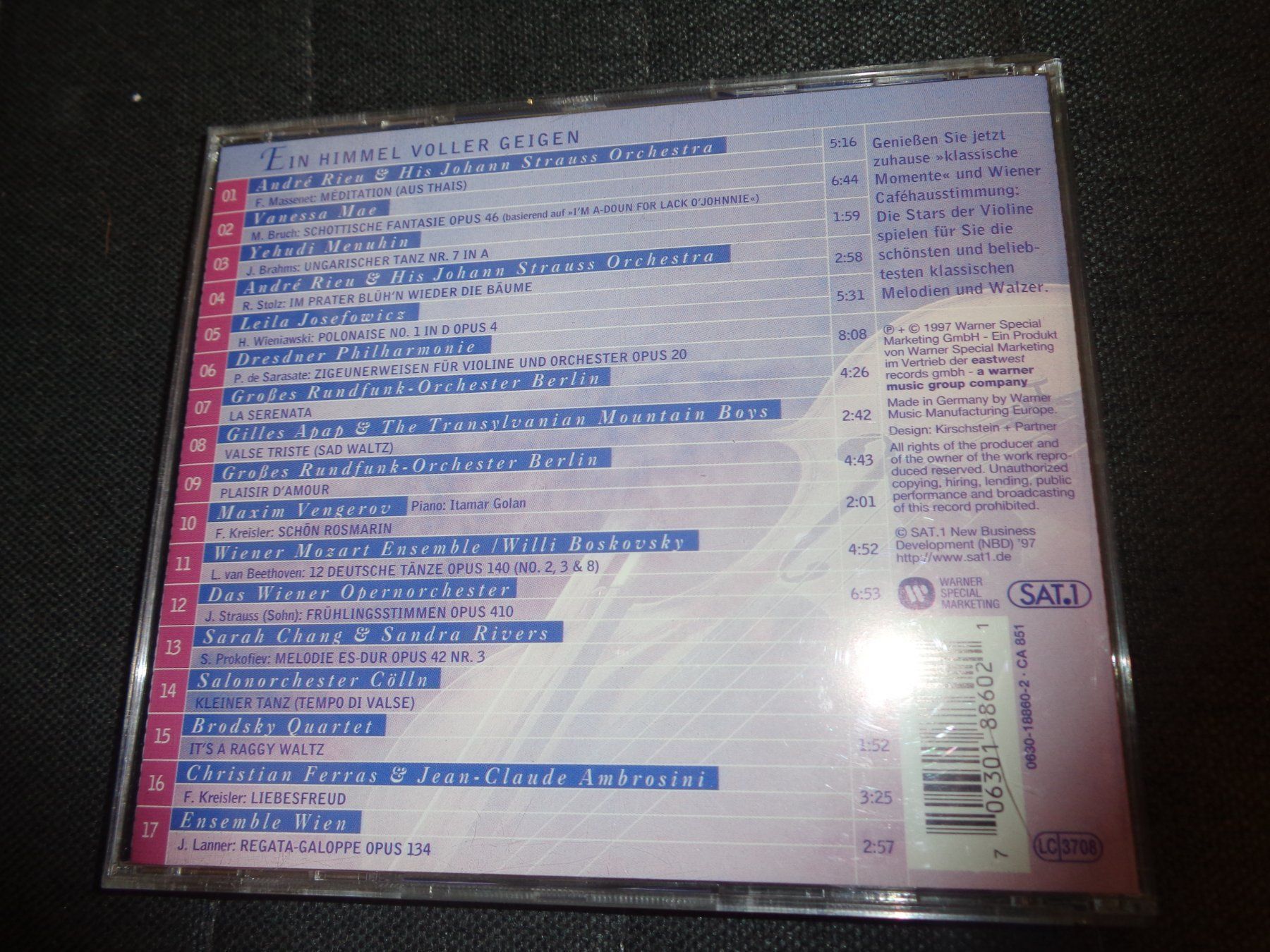 CD: Ein Himmel voller Geigen CD – Usato da Olten venduto da Disc-Ausverkauf 1