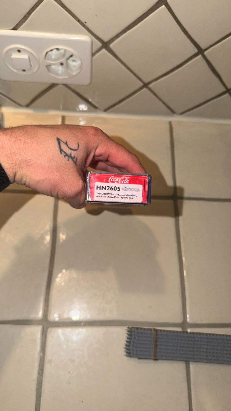 Arnold Modelleisenbahnen: Arnold Strassenbahn Coca-Cola – Neu und originalverpackt aus Préverenges von chrisch111