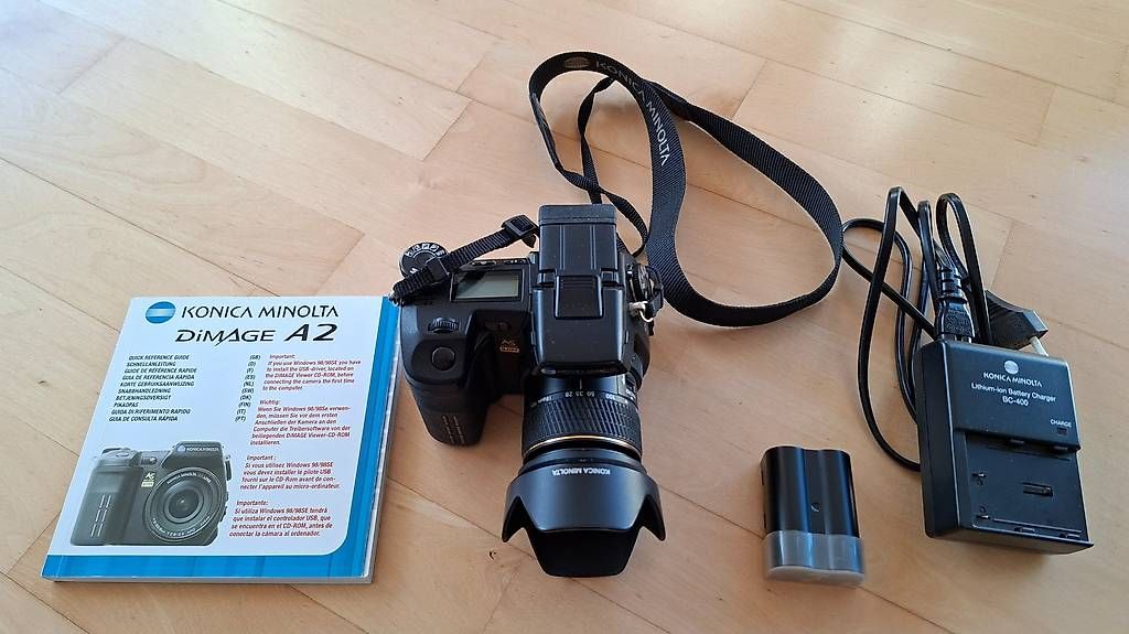 Fotocamera: Digitalkamera Konica Minolta Dimage A2 – Usato da Schaan venduto da per685