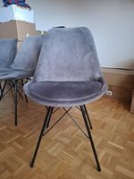 4 Chaises grises