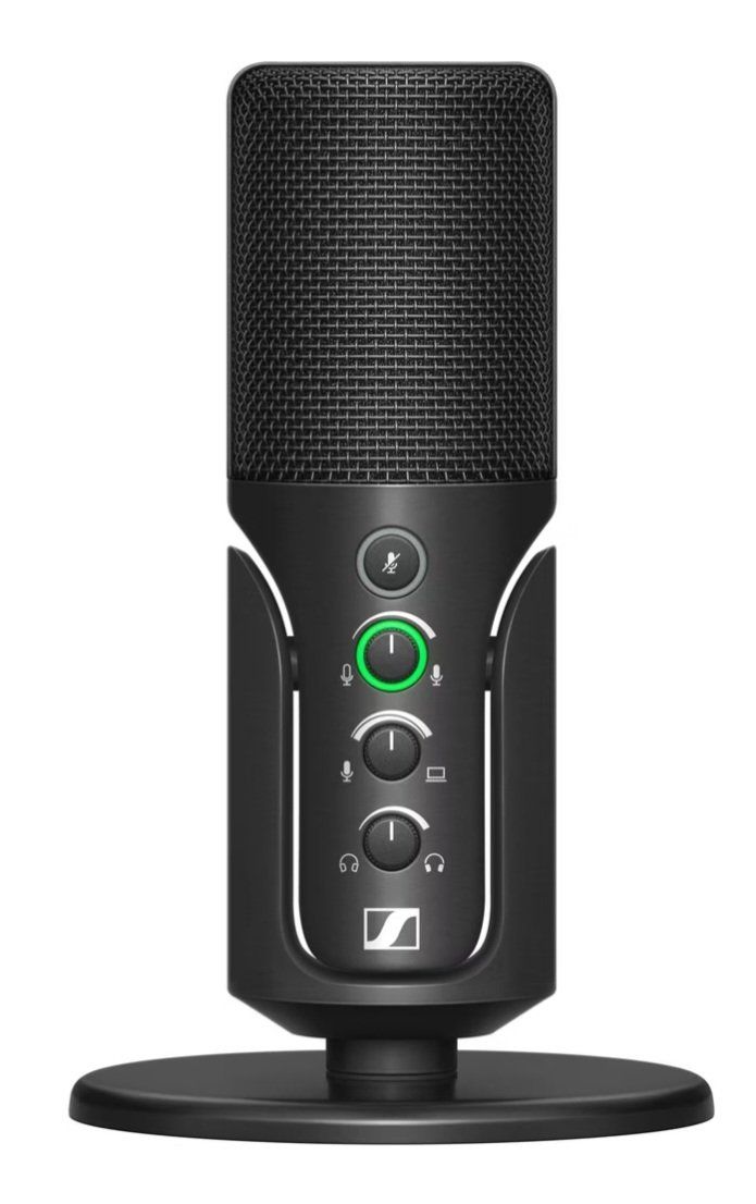 Sennheiser Microfoni: Micro Sennheiser Profile USB Noir/Boîtier Métallique Robuste – Usato da Biel/Bienne venduto da Destockweb