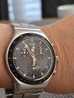 Swatch Irony Chronograph Herrenuhr Edelstahl gebraucht