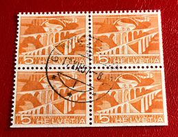 CH 4 er Block Stempel    