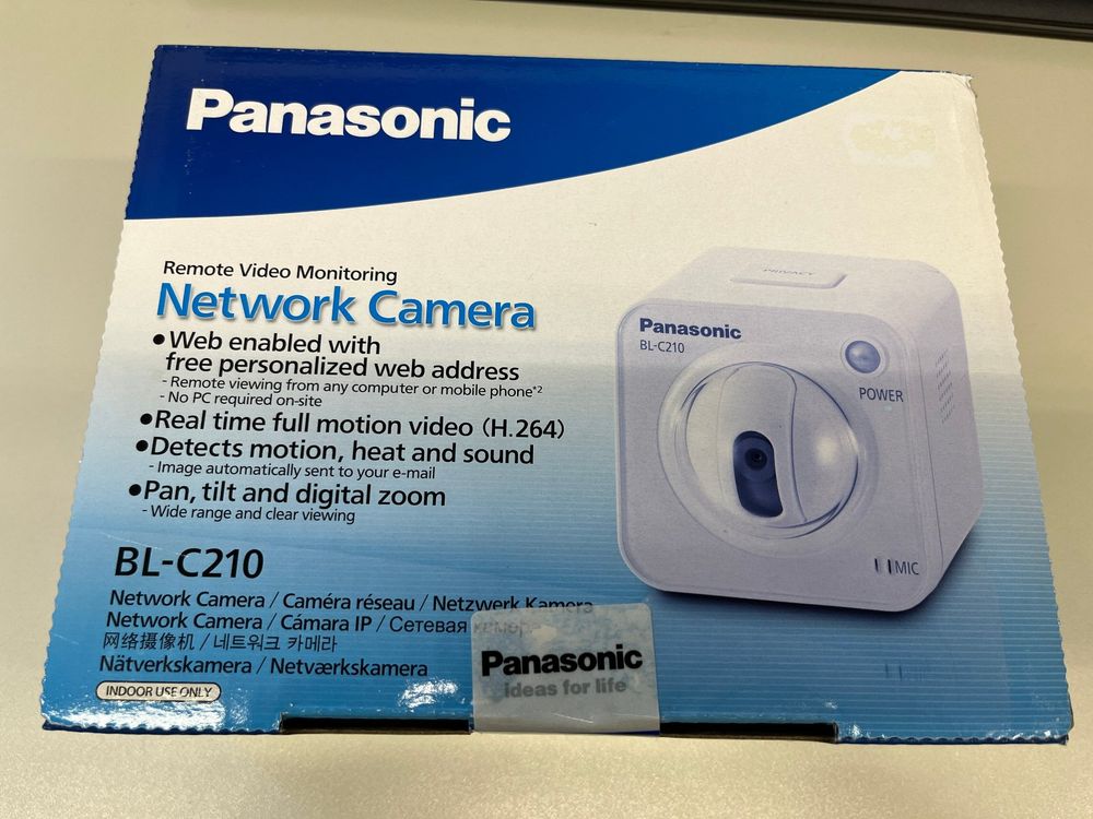 Panasonic network camera kaufen auf ricardo