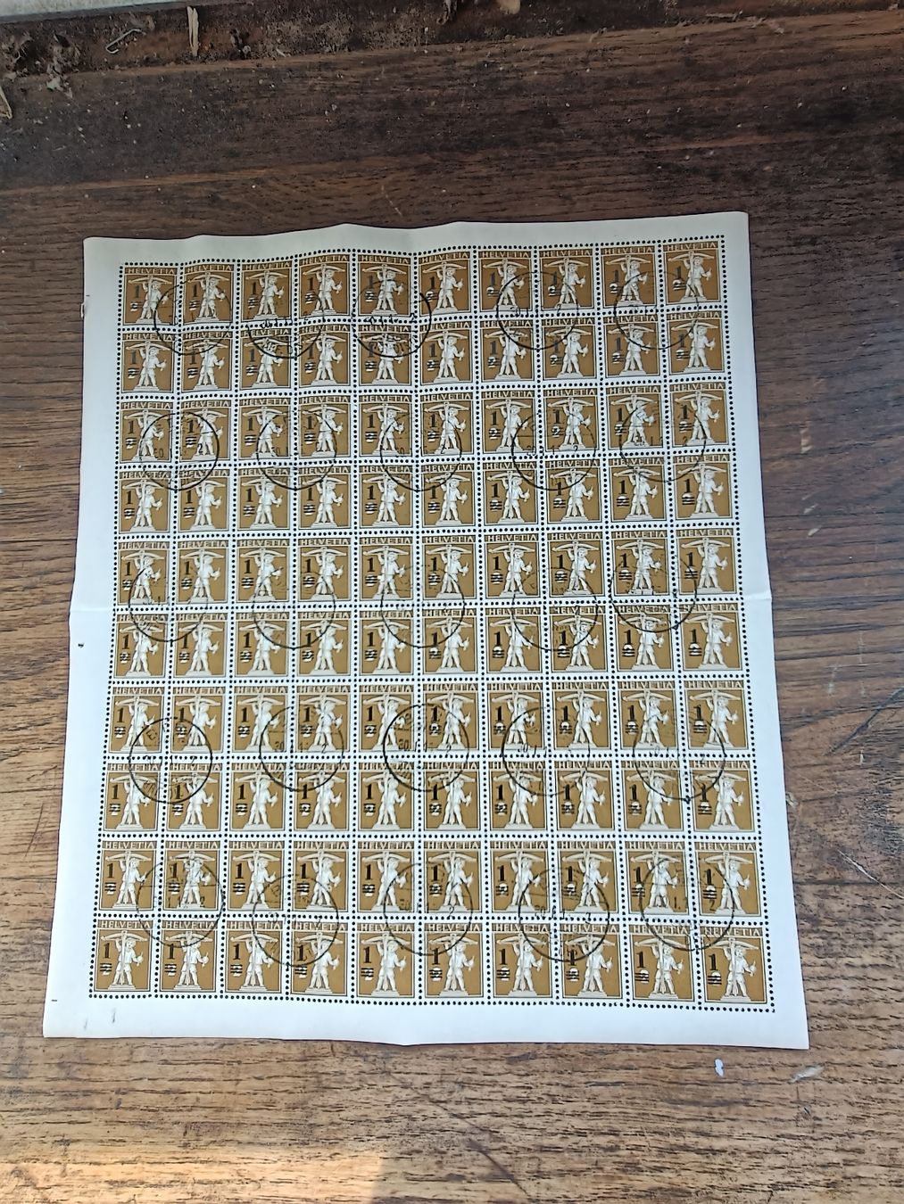 Tous les timbres: Sammlung Briefmarken Bögen – D'occasion à Brugg AG par Ente015 9
