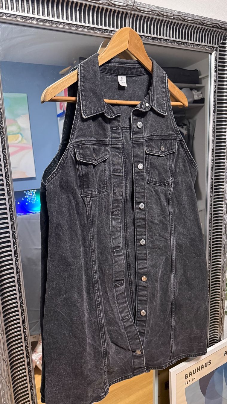 H&M Vestiti: Jeanskleid H&M Schwarz, Gr L – Usato da Zürich venduto da shopping.basket