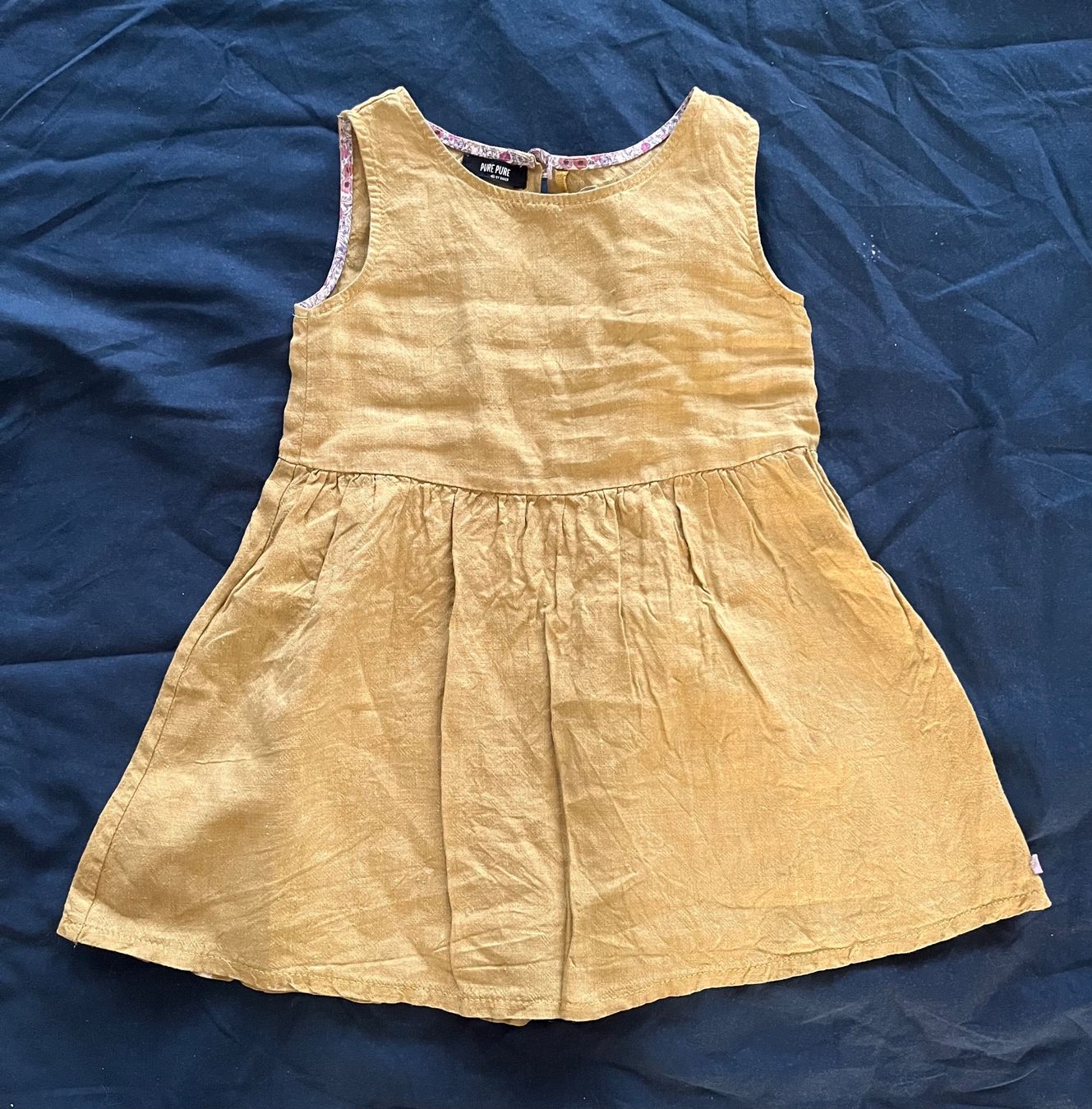 Vestiti & Gonne: Leinenkleid von Pure Pure, Grösse 104 – Nuovo (secondo la descrizione) da Triboltingen venduto da zimtsterndli5