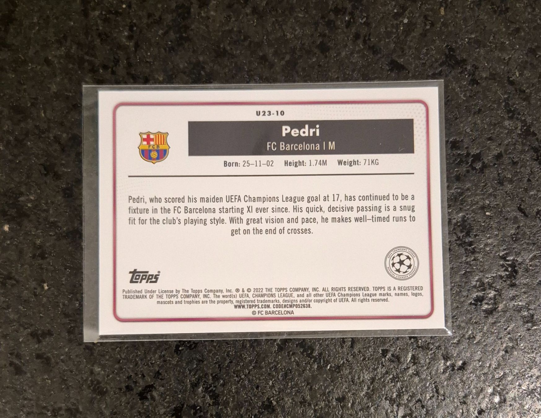 Topps Carte collezionabili: Pedri - Barcelona - Topps – Nuovo (secondo la descrizione) da Burg AG venduto da Danoe 1