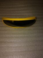 unisex sonnenbrille,,,gelb und schwarz,,,uv 400,,glanzig