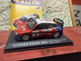 Citroën xsara wrc 1/43. Monte Carlo 2003