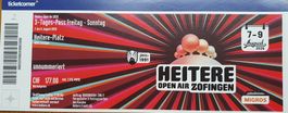 Drei Tage HEITERE Open Air ZOFINGEN