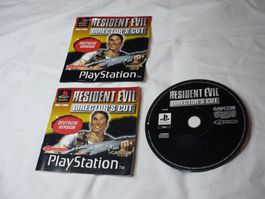 PS1 Sony Playstation 1 Game - Resident Evil directors cut