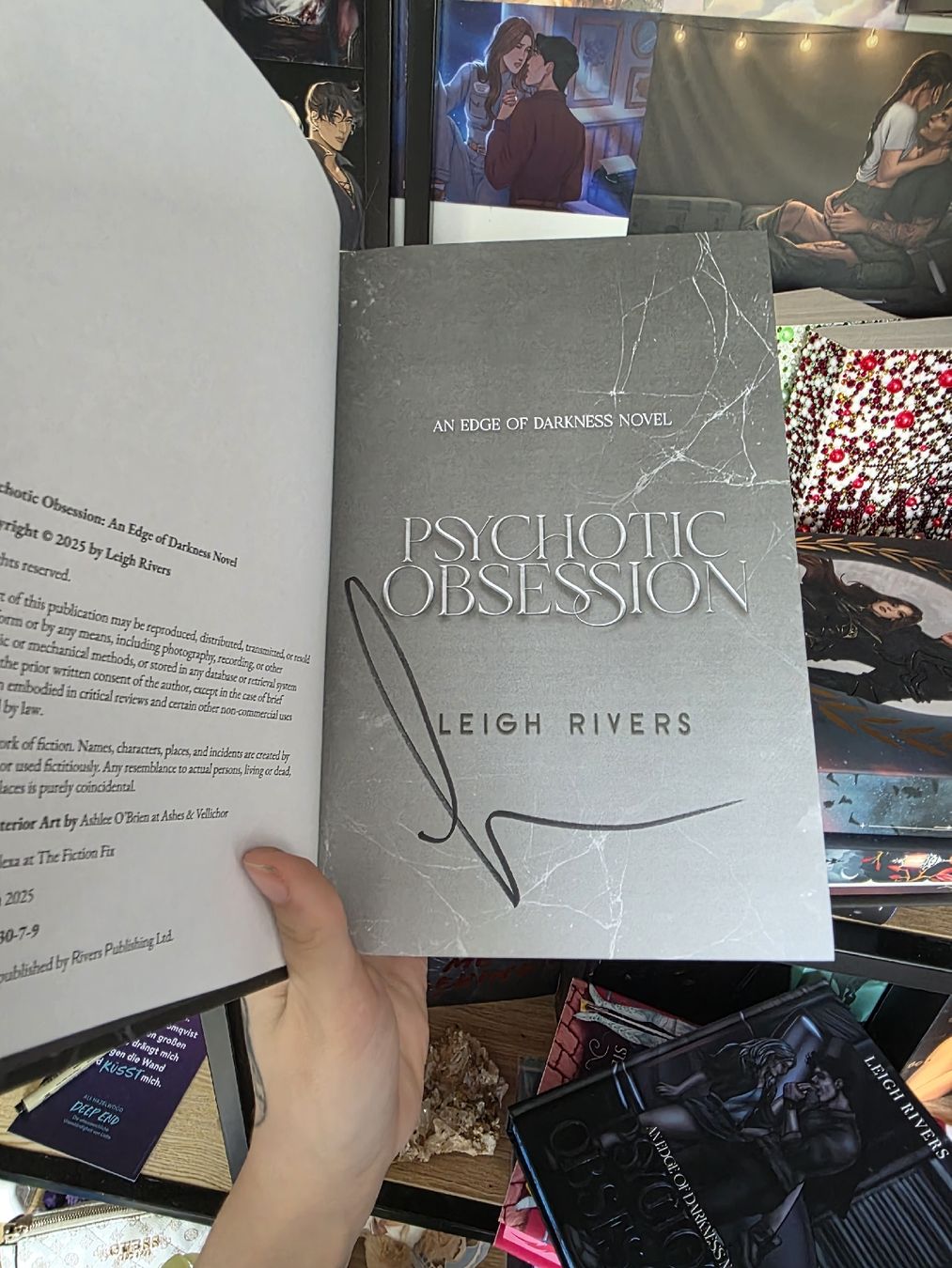 Libri: Buch Psychotic Obsession signiert L.Rivers – Nuovo (secondo la descrizione) da Erlen venduto da Noloka_green 1