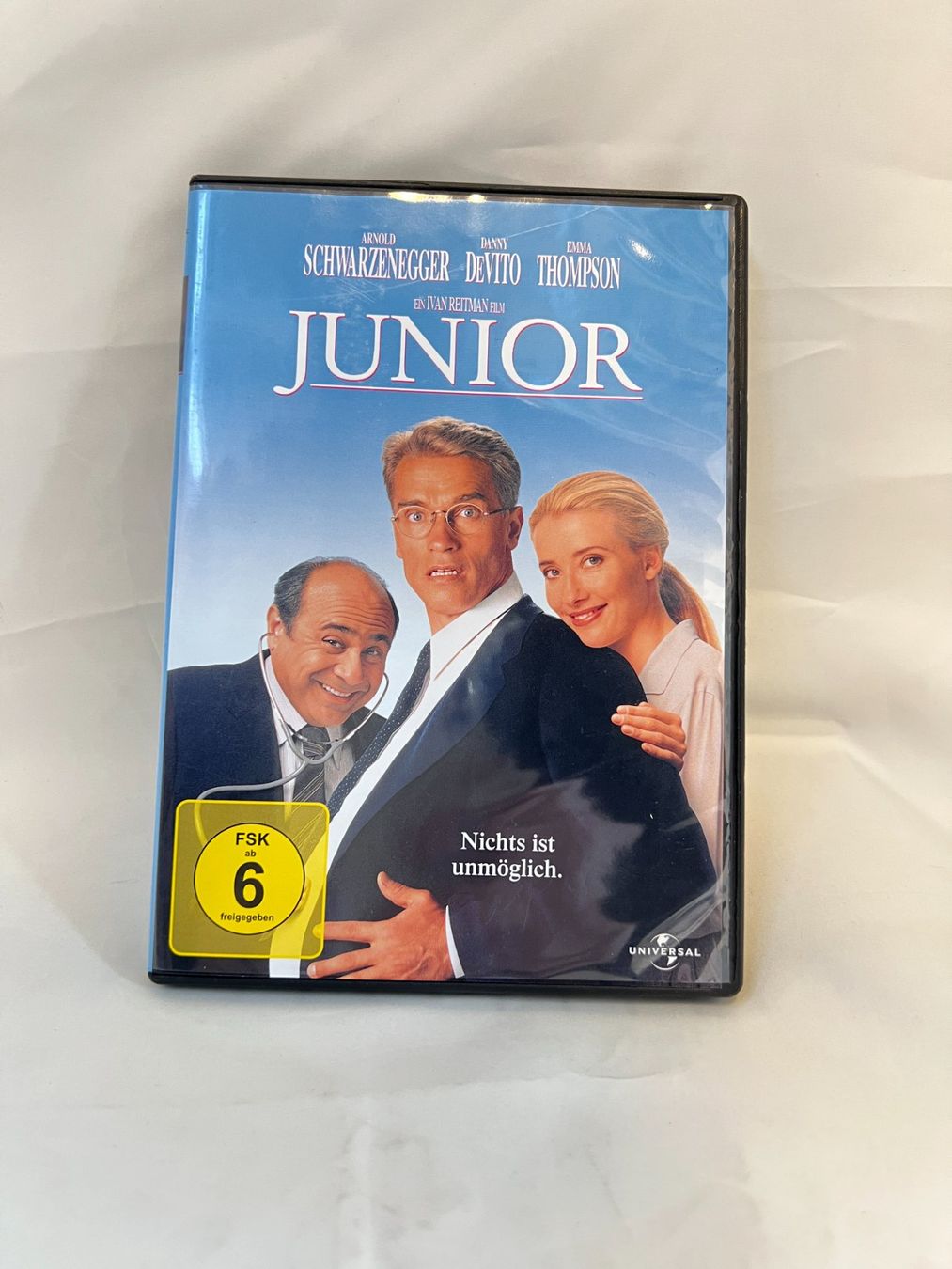 Alle DVDs: DVD Junior mit Arnold Schwarzenegger & DeVito! – Gebraucht aus Zürich von Drahtzug