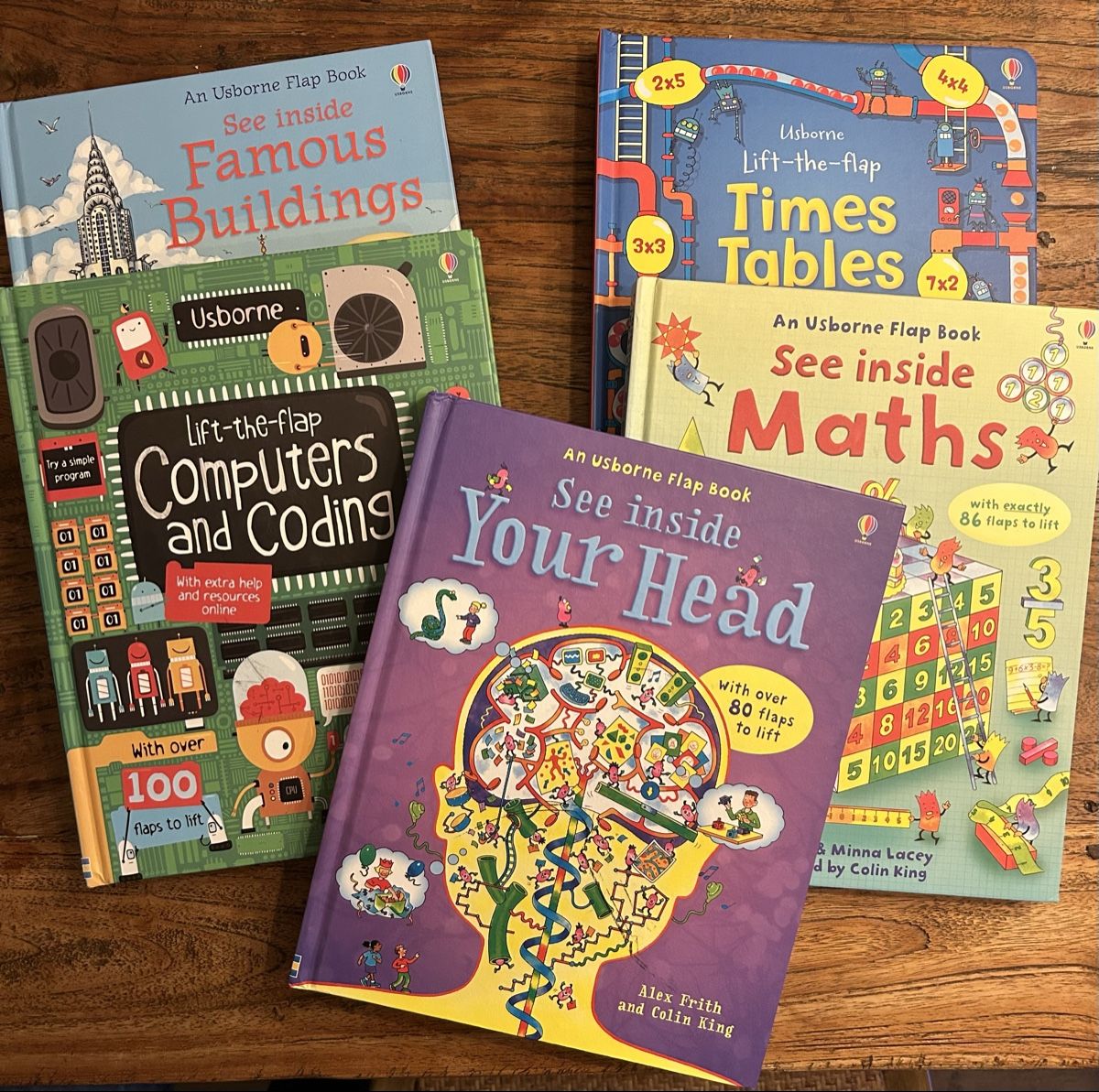 Bücher: New Usborne Flap Book Bundle - Educational & Fun Books! – Neu (gemäss Beschreibung) aus Küsnacht ZH von saluki12
