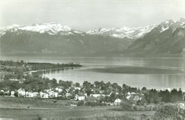 Morges - Le lac et les Alpes