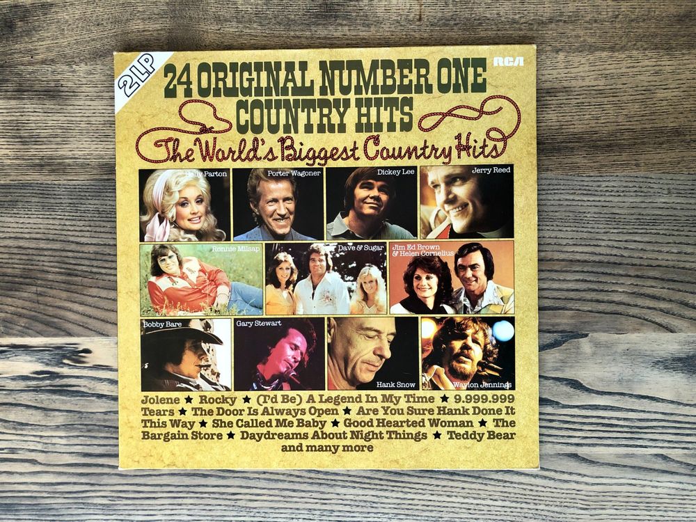 24 Original number one Country Hits LP Schallplatte (1978) Kaufen
