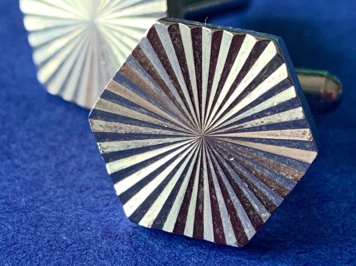 Manschettenknöpfe: Manchettenknöpfe 6 eck space – Gebraucht aus Laufen von Bellebellezza 2