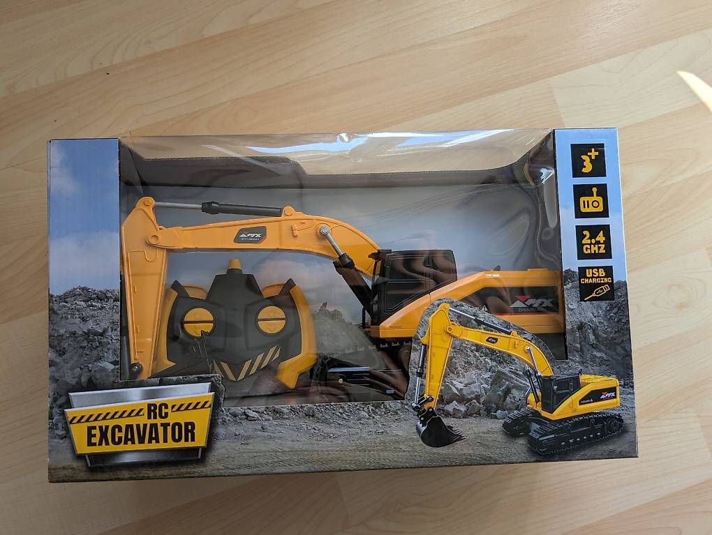 Escavatori: RC Bagger Ferngesteuerter Spielzeug Bagger – Usato da Krauchthal venduto da Queiser