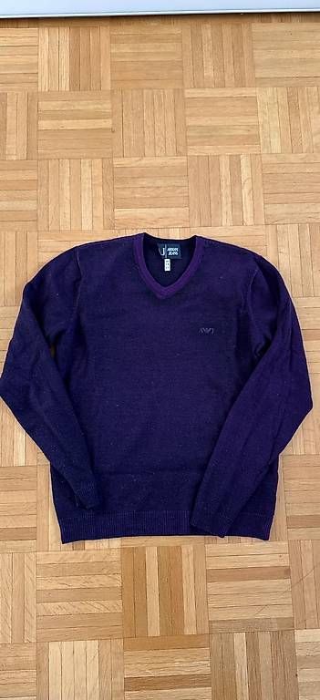 Maglioni & Felpe: Original Armani Jeans Pullover aus 100% Wolle / Grösse XL – Usato da Zürich venduto da R7788