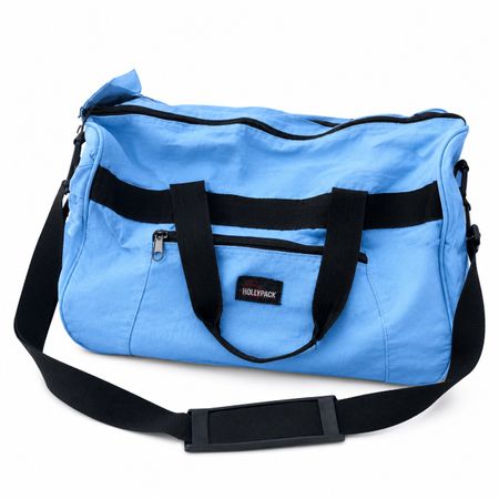 Hollypack Sporttasche Reisetasche Blau mit Schultergurt