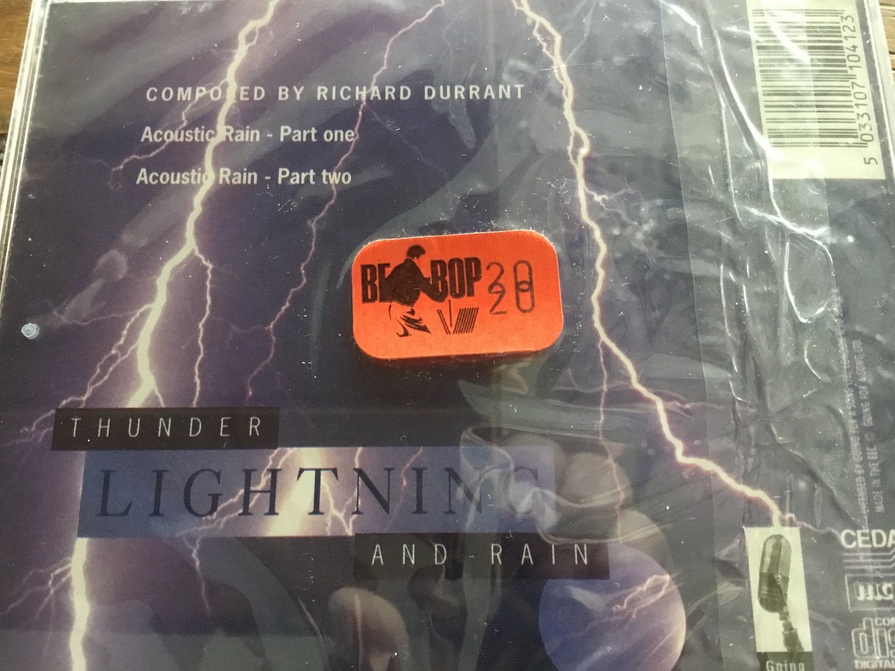 CD: Thunder Light Ning. And Rain – Nuovo e nell'imballaggio originale da Thierachern venduto da sweden08 1