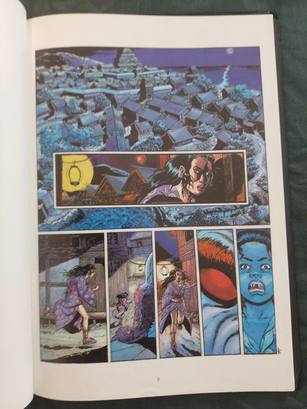 Fumetti: Corteggiani / Saïto T.2/3 Lune Rouge EO 1994 BE+ – Usato da Genève venduto da Blu_BD 4