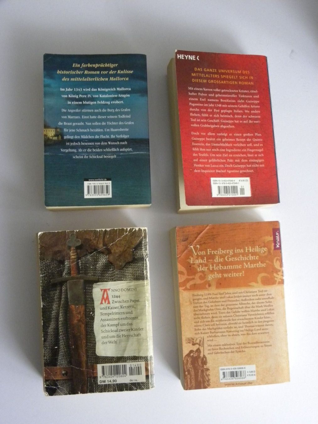 Bücher: 4 historische Romane – Gebraucht aus Walterswil SO von Mama_noel 1