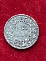 1 Franc 1860 Bern - Sehr Schön+ / TTB+ /  SELTEN / RARE