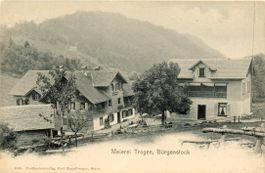 Trogen  AR  -  Meierei  mit Bürgenstock    um 1900