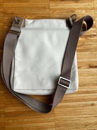 Tasche Bree Umhängetasche Leder Off-White