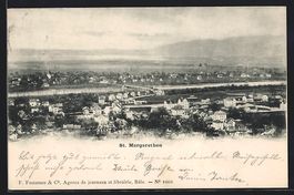 AK St. Margrethen, Teilansicht, 1902
