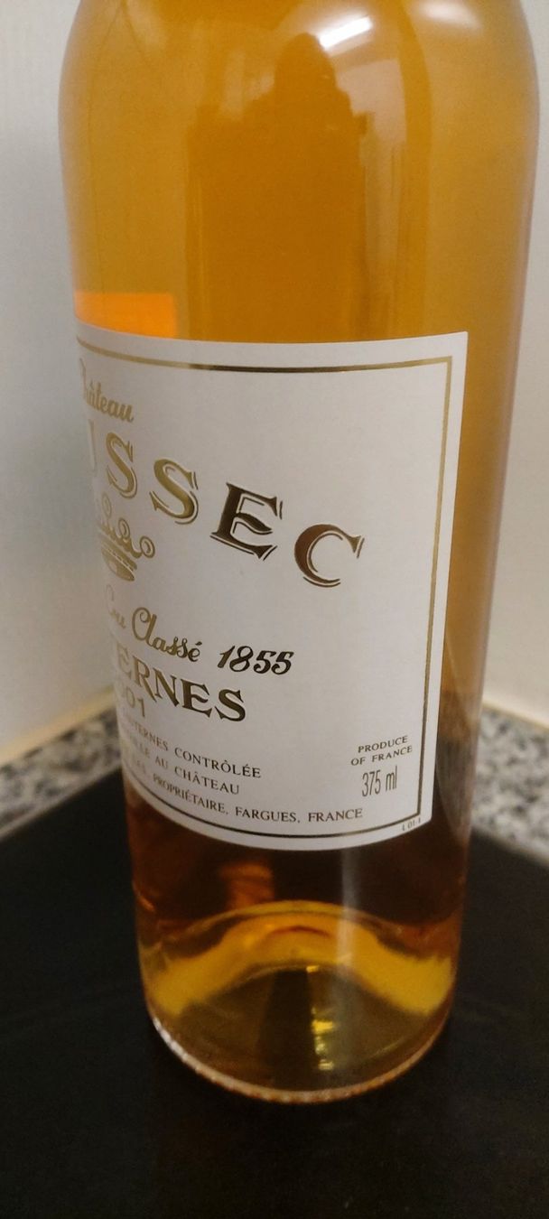 Vino: Chateau Rieussec 2001 37.5 cl.Flasche – Nuovo (secondo la descrizione) da Grenchen venduto da poggione 4