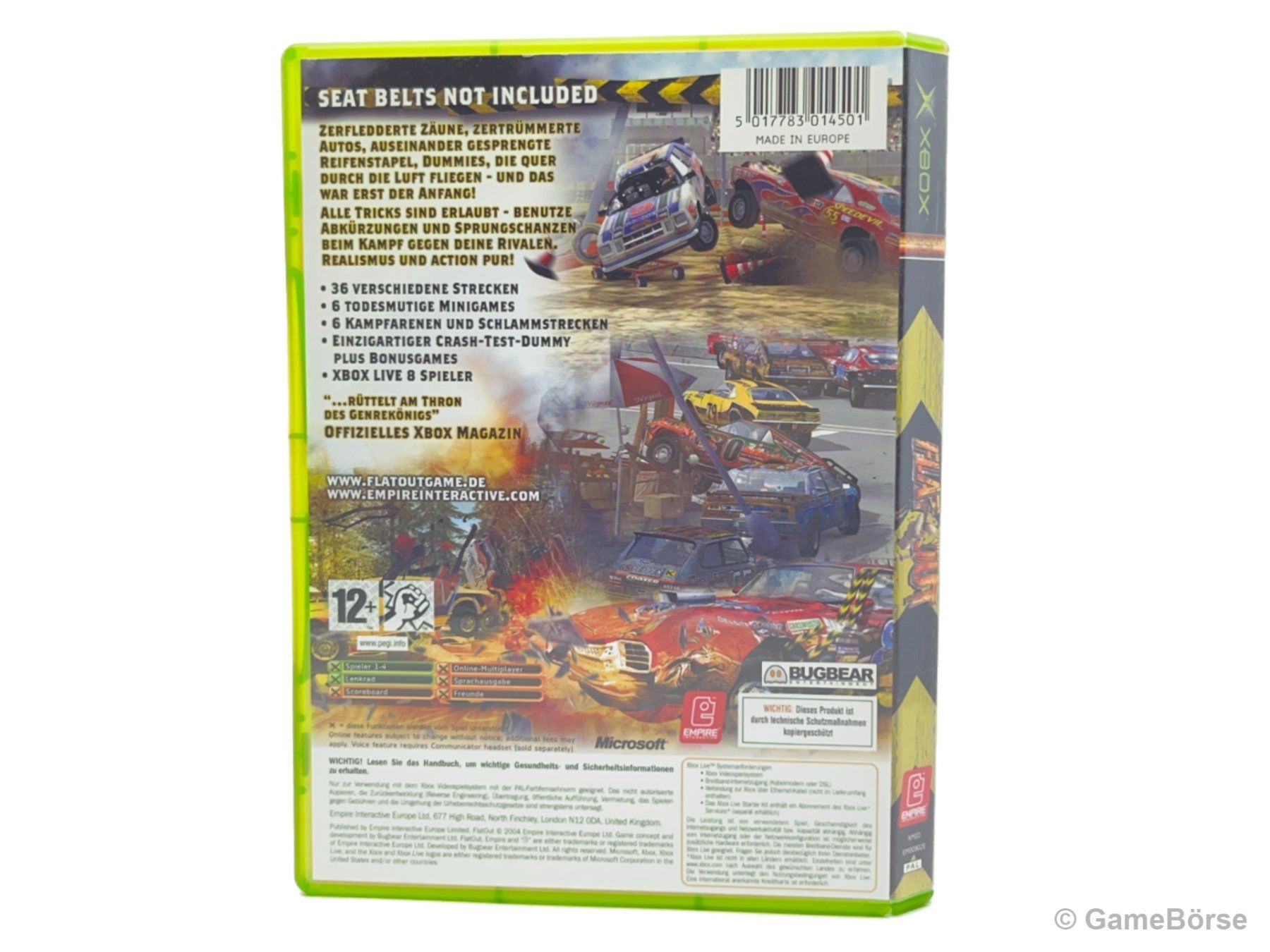 Microsoft Giochi: Xbox Flatout – Usato da Stettfurt venduto da GameBoerse 1