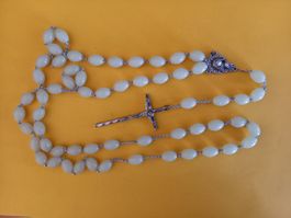 Chapelet catholique d'Italie avec grains phosphorescents