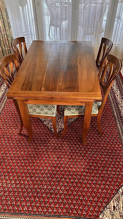 Tables: Auszugtisch mit hochwertigem Holz – D'occasion à Waltenschwil par evhuber