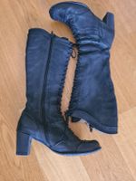 Schwarze Dkode Schnürstiefel, Gr. 39/40 Top Zustand!⁰