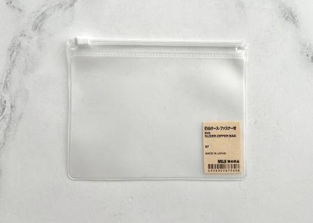 MUJI Eva Hülle mit Reissverschluss B7, neu